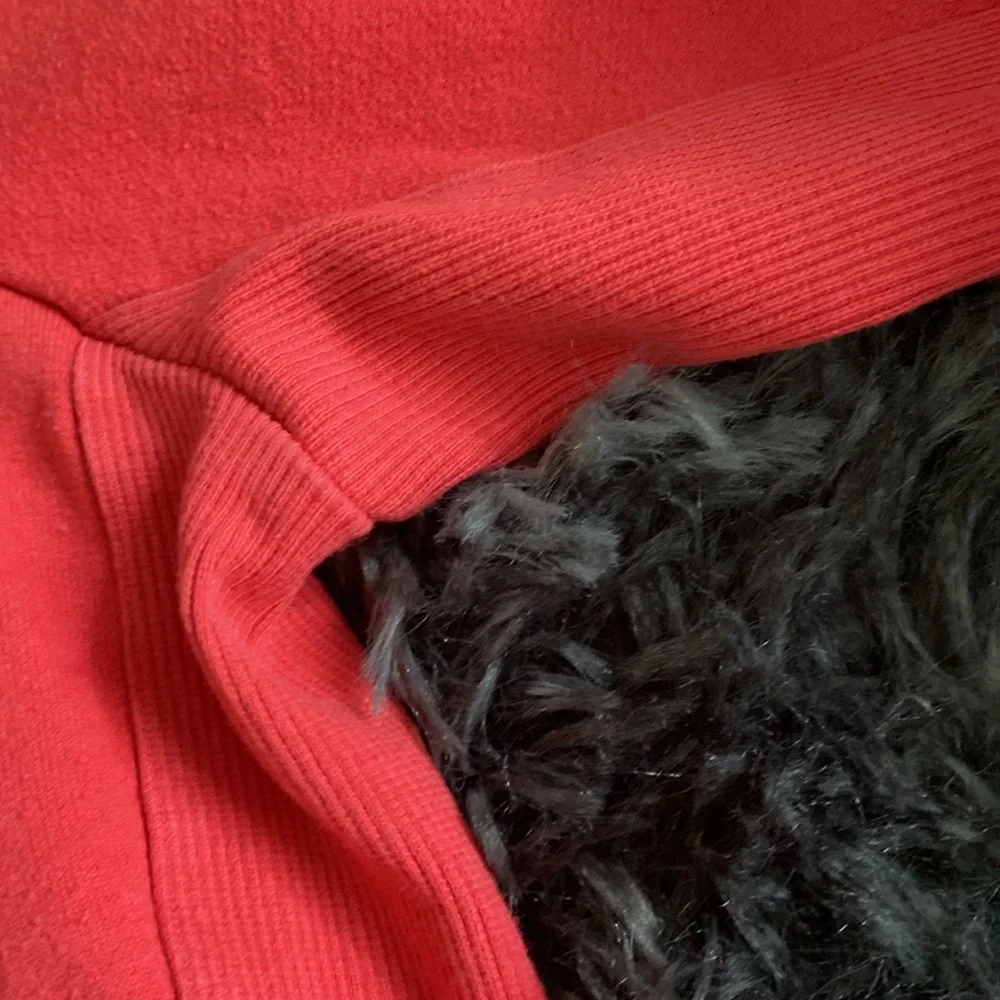 Gymshark coral red cropped hoodie - Picture 9 of 17